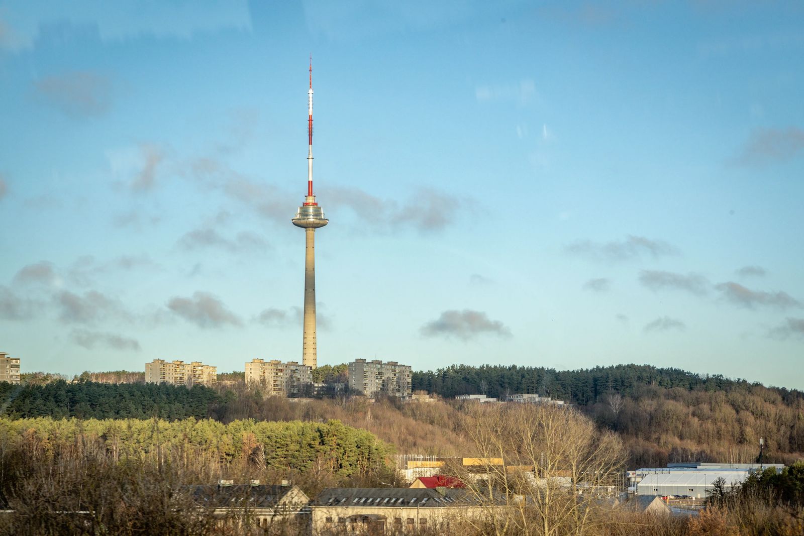 TV Tower in Vilnius Lithuania